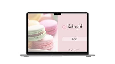 Redesign Bakeryful figma mockups ui user experience ux