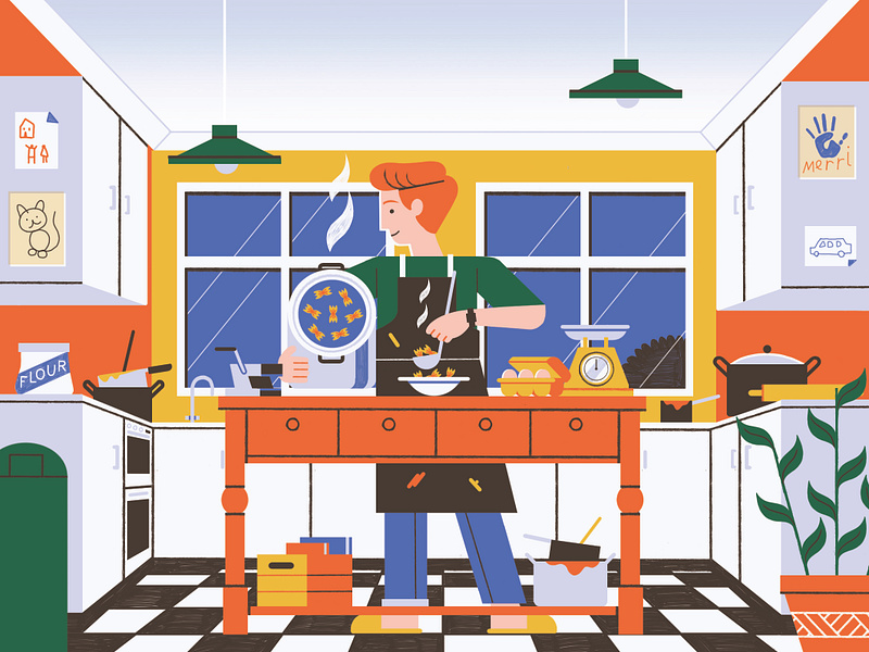 Browse thousands of Cooking images for design inspiration | Dribbble