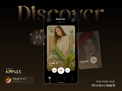 Social Dating App : Mobile App design UI UX animation app branding dating app design graphic design illustration logo mobile app motion graphics social dating app ui vector web