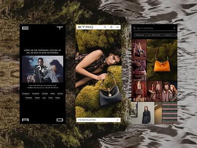 Etro – New website animation apparel clothing color concept design digital ecommerce elegant fashion homepage icon listing minimal product page typography ui ux web website