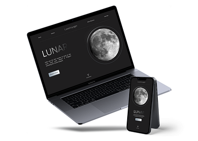 Lunar Voyager astrology chandrayaan chandrayaan 3 lunar voyager minimalistic moon space ui uiux ux webdesign