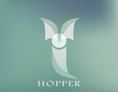 i hopper branding logo design 3d 3d logo brand identify logo branding branding logo corporate logo graphic design logo simply logo ui vector