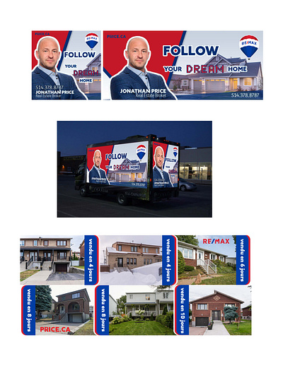 Digital Van Banners advertisement branding graphic design house selling van banner