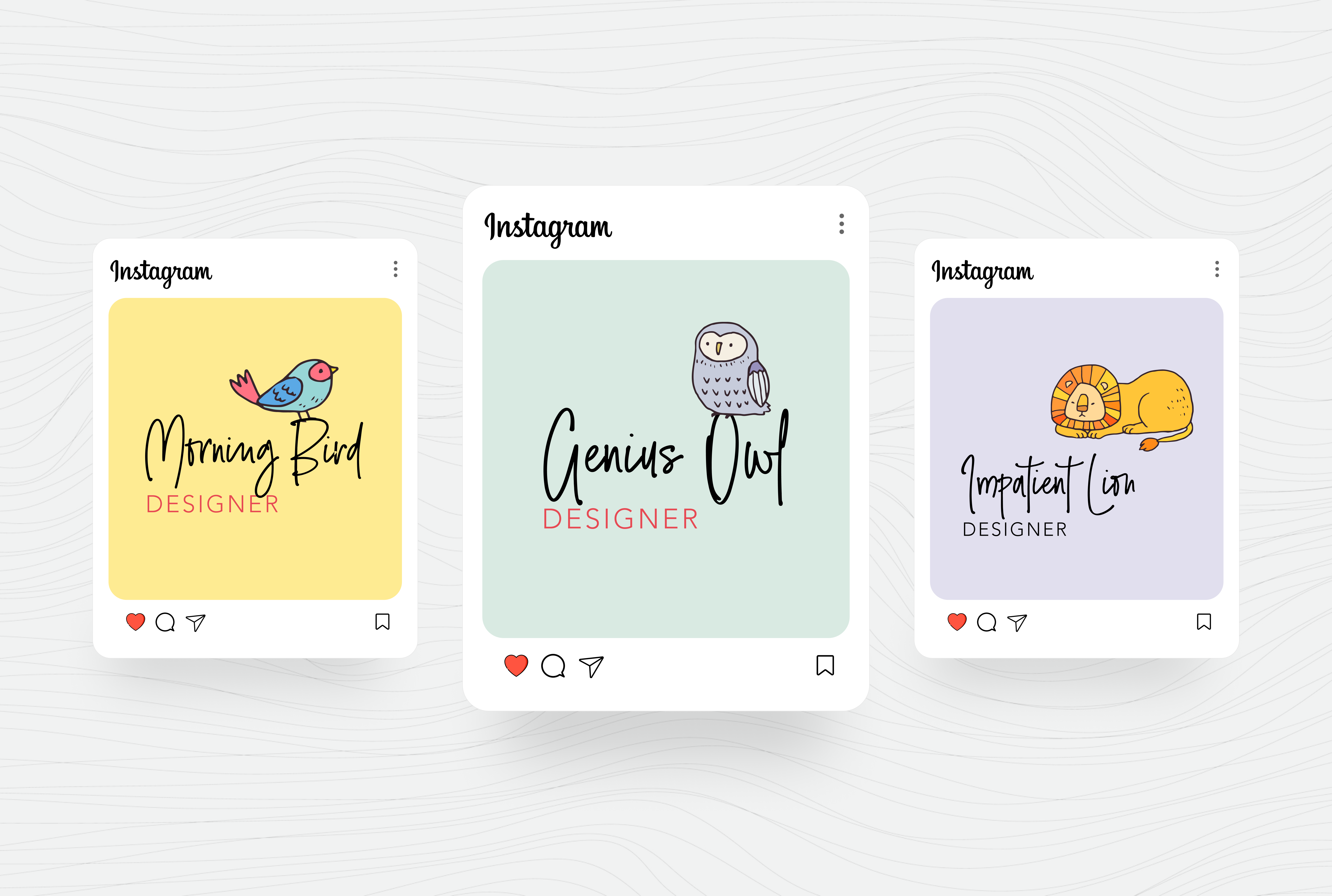 Social Media Posts branding design ui design web design