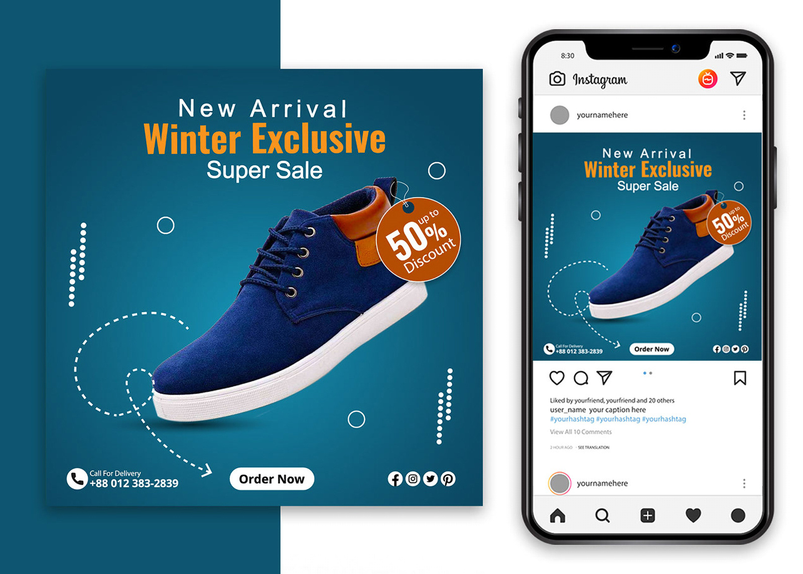 Instagram Ads P1 by Riazul Islam 🏅 on Dribbble