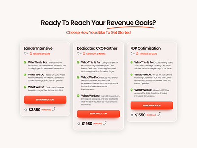 Pricing table CRO agency creative uxui webdesign cro design gradient landingpage uiux webdesign landingpage uxui ecom landingpage uxui webdesign price pricetable table ui uxui landingpage webdesign uxui webdesign landingpage uxui webdesign website