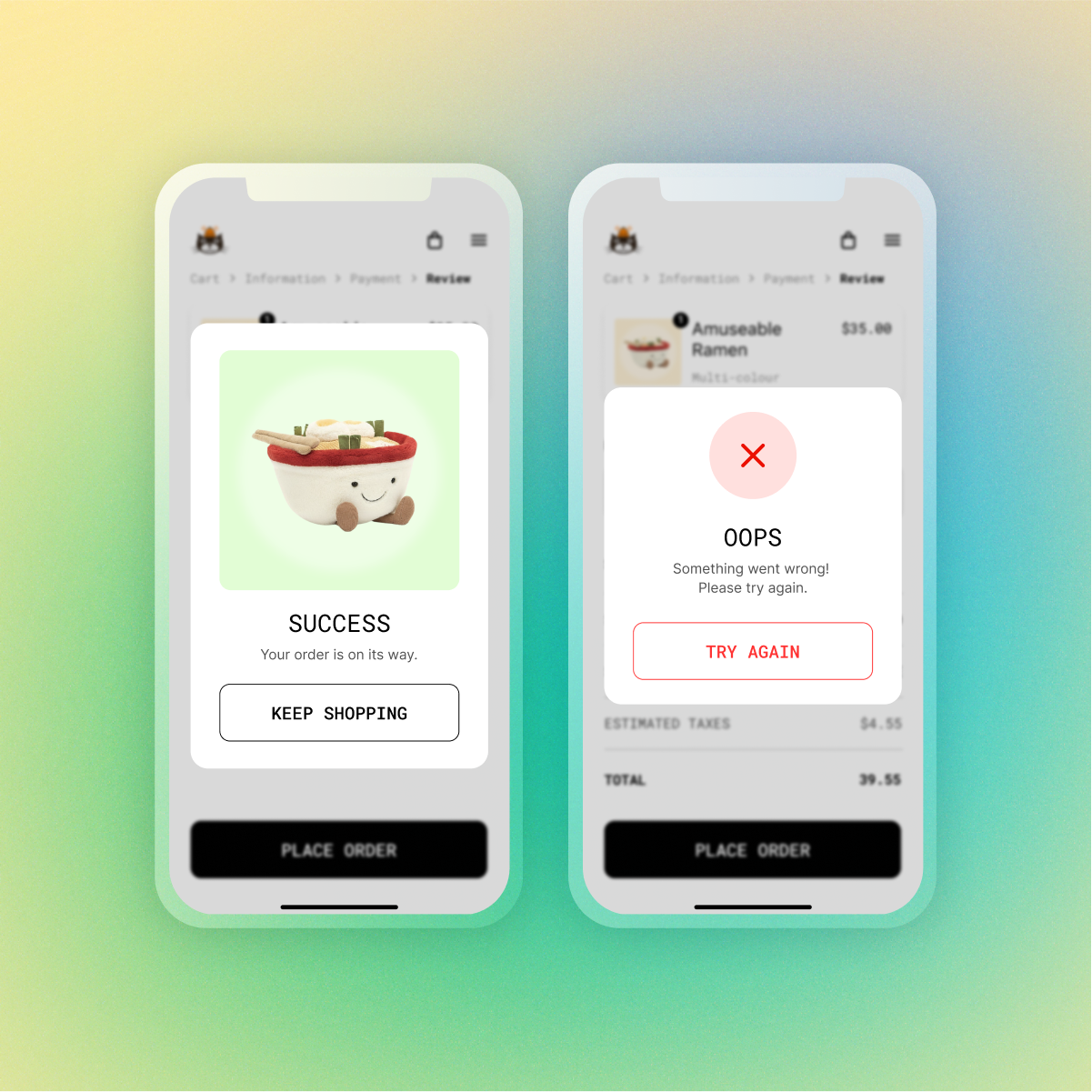 #005 / Flash Messages branding design ui