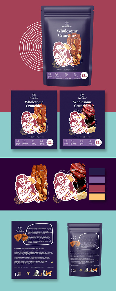 Eye-catching Food Packaging Design branding graphic design packaging design