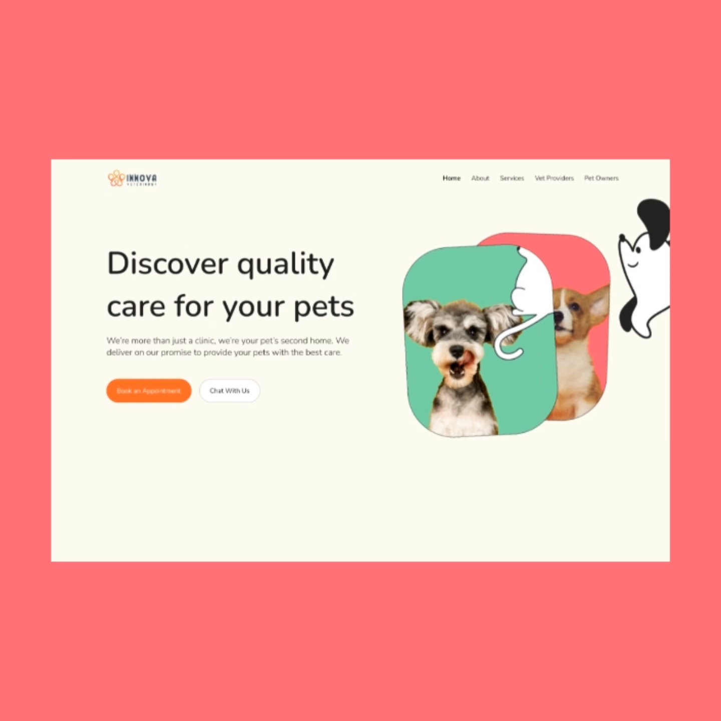 Pet Care Web Design By Jeffrey Uzoamaka On Dribbble