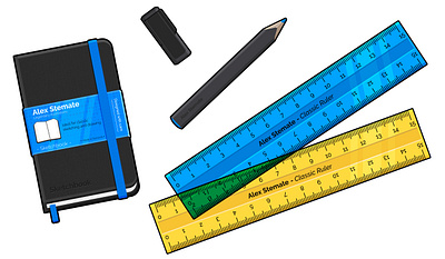 The designer tools illustration vector