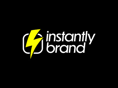 Instantly Brand branding graphic design logo