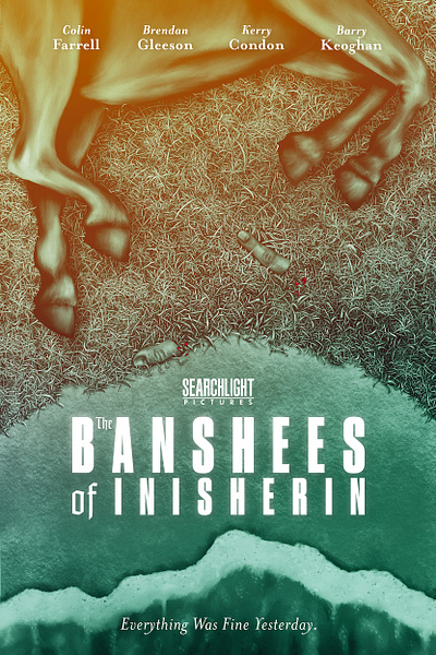 The Banshees of Inisherin design digital art digital painting illustration photoshop pop culture portrait poster procreate