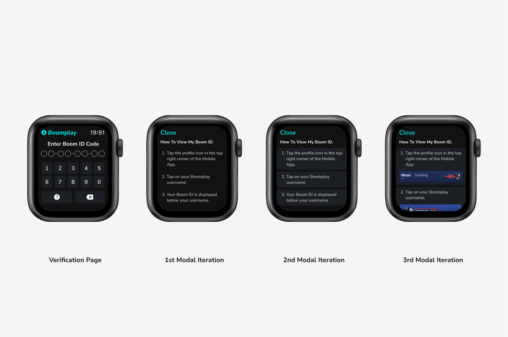 Example of Smartwatch App/Watch Face Design