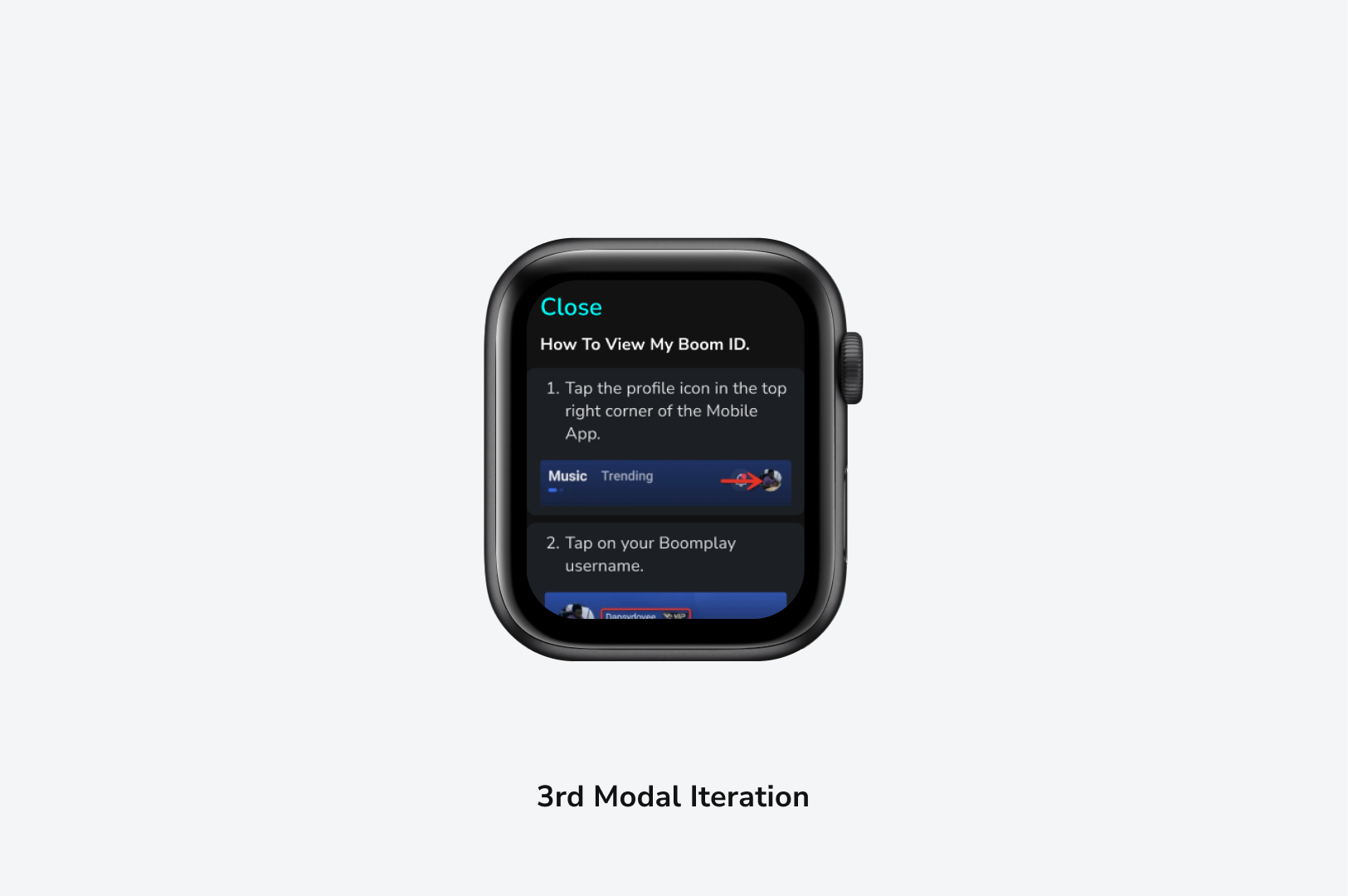 Example of Smartwatch App/Watch Face Design