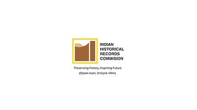 Indian Historical Records Commission Logo Design branding creative design graphic design identity india logo design logo design entry