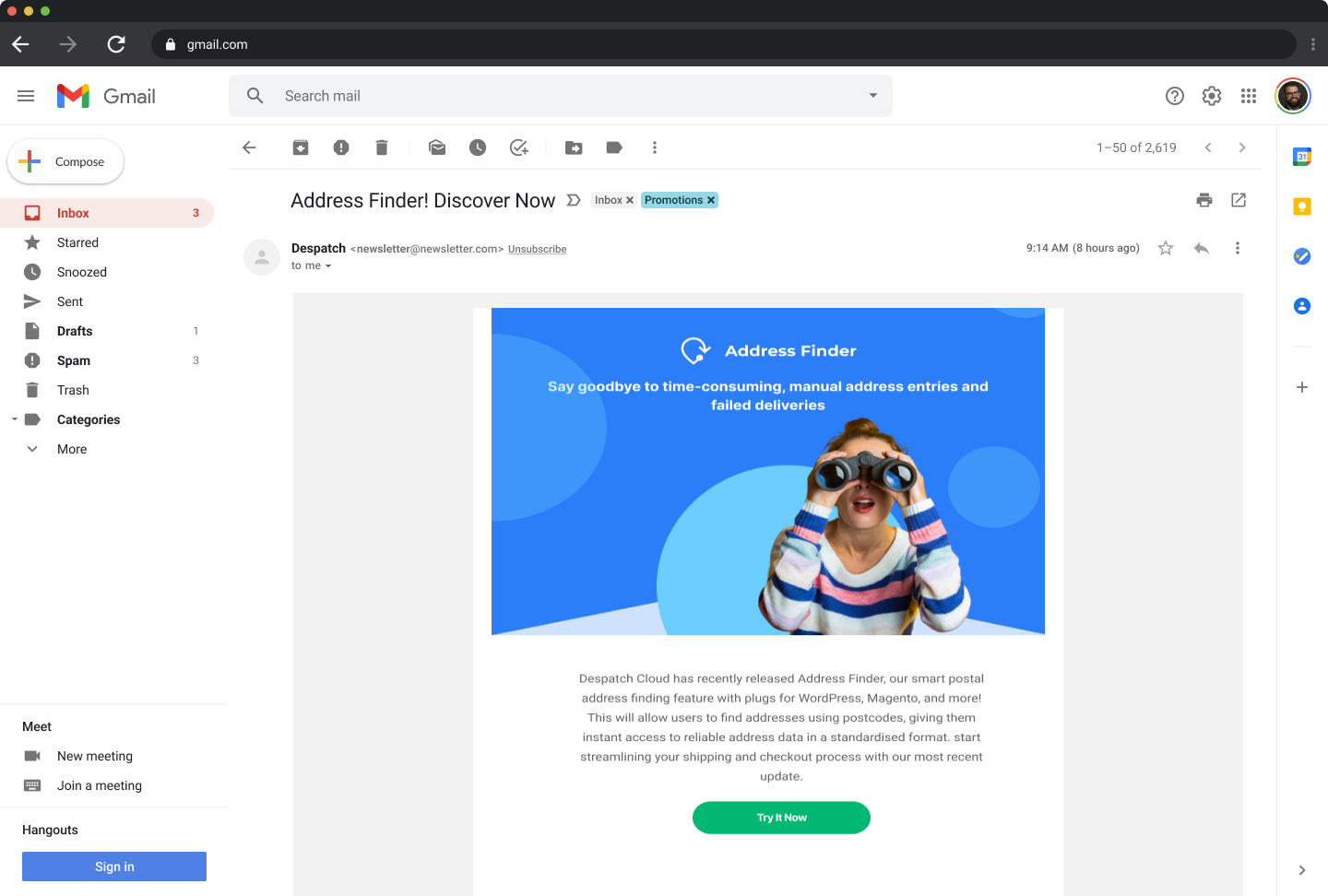 Modern Elegance Newsletter Email Design email design newsletters ui design