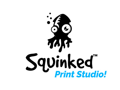 Squinked Print Studio branding character design design graphic design illustration logo motion graphics packaging vector
