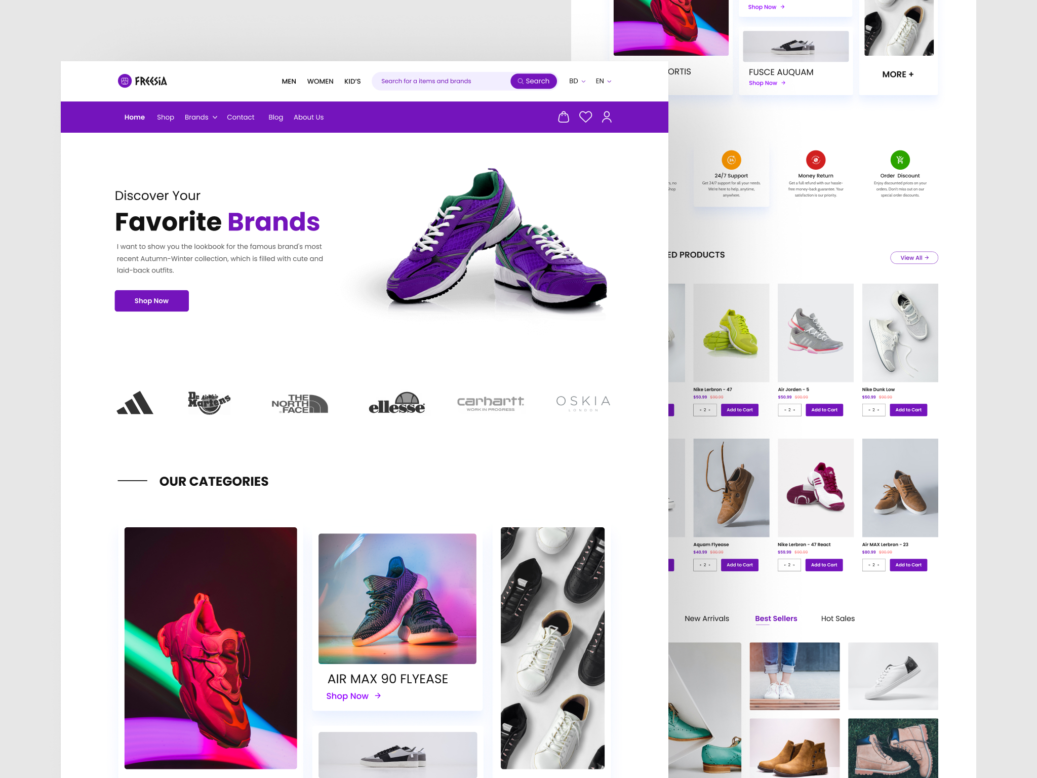 Best shoe store ordering website