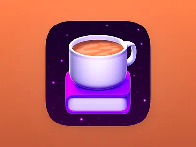 Coffee Book - Alternate iOS App Icon app icon app icon design icon design ios app icon