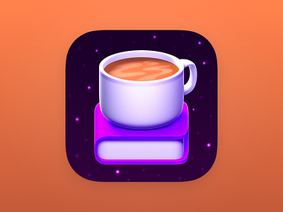 Coffee Book - Alternate iOS App Icon app icon app icon design icon design ios app icon
