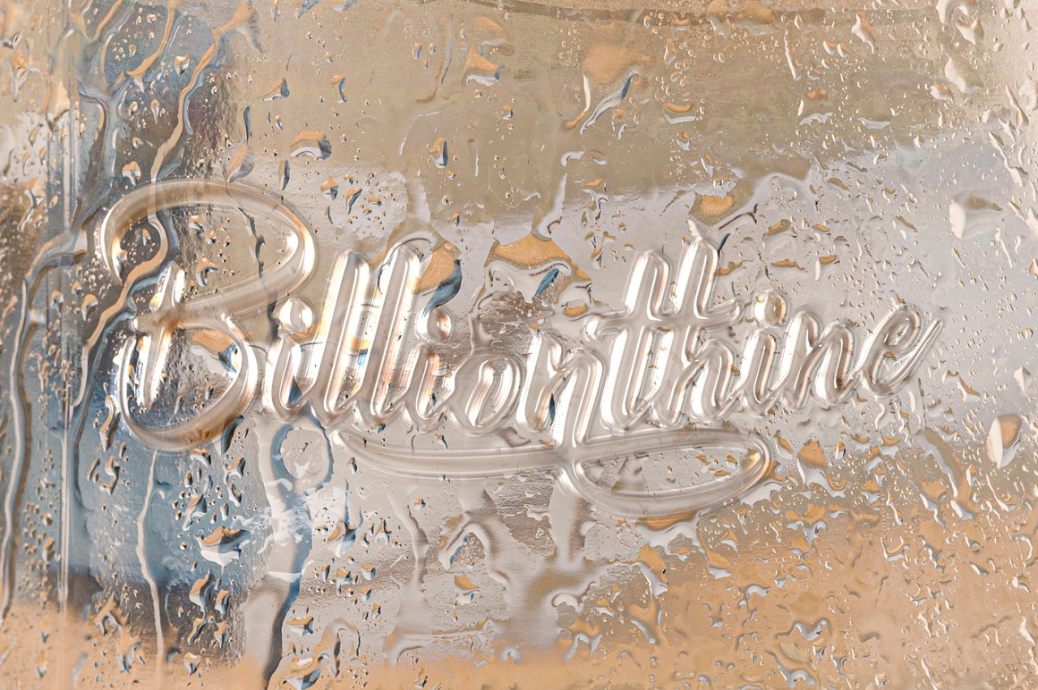 Glass Embossed Logo Mockup by Product Mockups on Dribbble