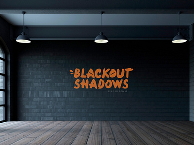 Blackout Shadows - Self Defense branding graphic design logo