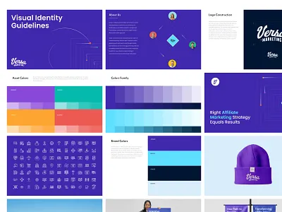 Visual Identity Guidelines for versa marketing, brand guideline brandevolution brandguidelines brandidentity branding brandrevamp creativedesign designguidelines designinspiration designstrategy dribbbledesign logodesign logoinspiration logorebrand logoredesign logorefresh logorevamp logotransformation rebranding rebrandsuccess visualidentity