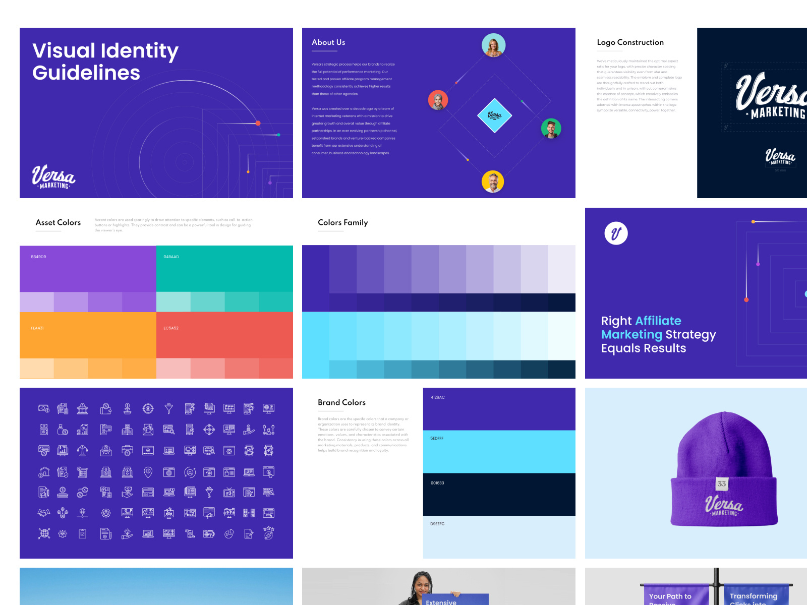 Example of Full Branding Package And Logo Design