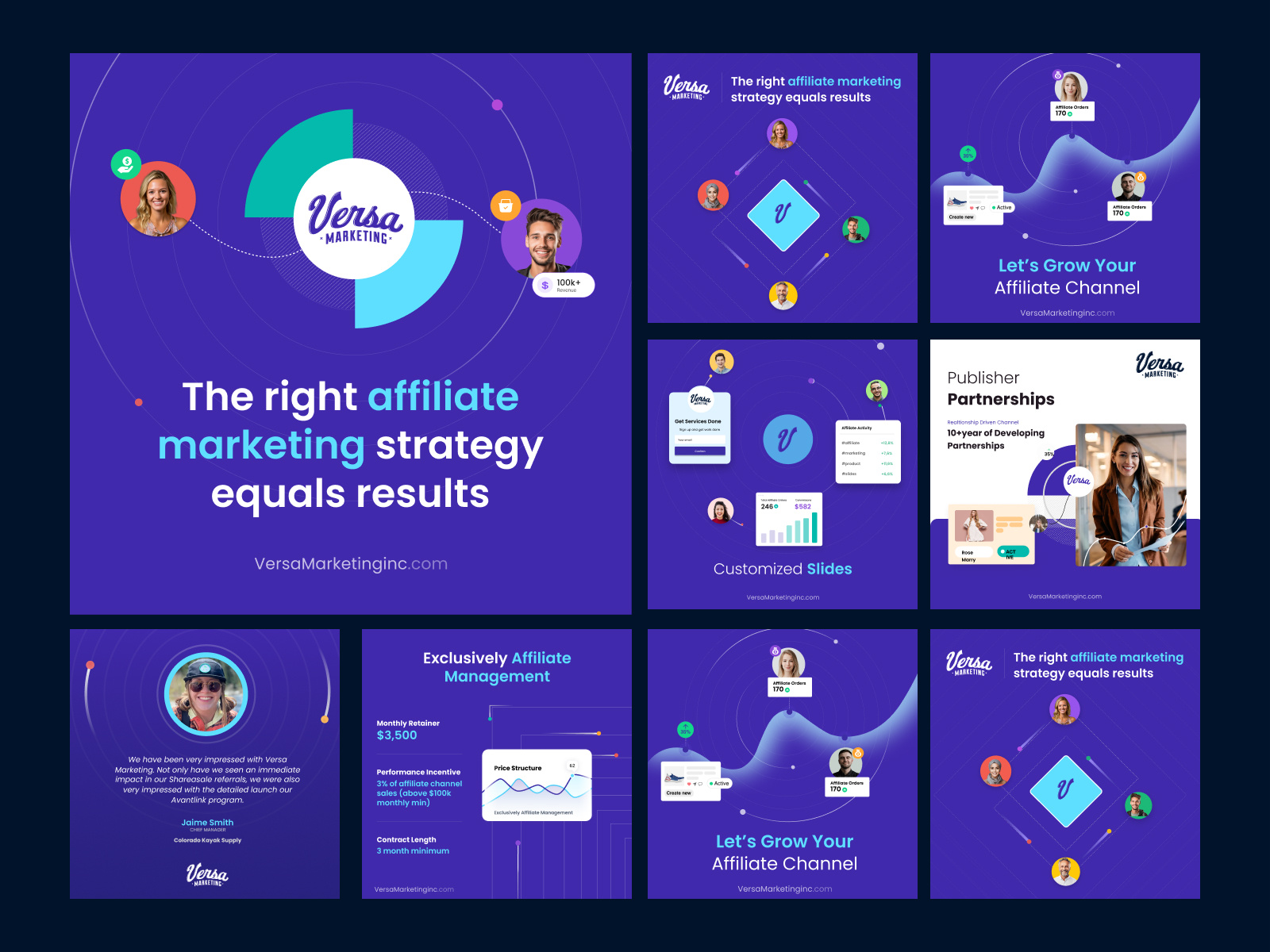 Example of Social Media Ad Design, Ad Post Design 