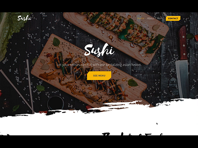 Themify - Ultra Sushi (Real Project) branding design graphic design ui ux web design