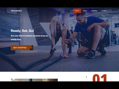 Themify - Ultra Personal Trainer (Real Project) branding design graphic design ui ux web design