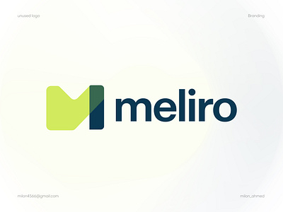 Meliro logo design best logo designer brand branding creative logo icon letter m logo logo logo design logomark logos logotype m logo mark minimalist logo modern logo overlay logo symbol