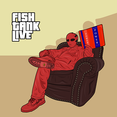 Fishtank Live x GTA adobe fishtanklive graphic design illustration illustrator vector