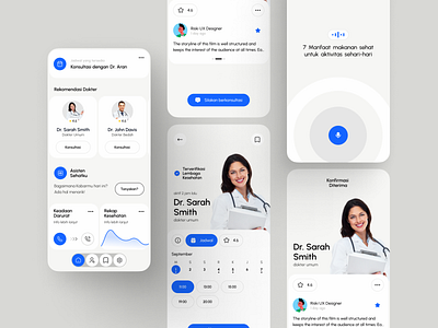 ObatCare - Consulting Health android app app design apps consulting coursera design design thinking doctor fga health mobile ui uiux