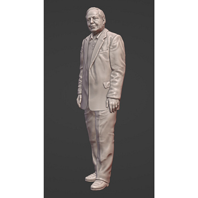 3d Modelling Of Standing figure 3d 3d modelling 3d sculpture likeness portrait realistic