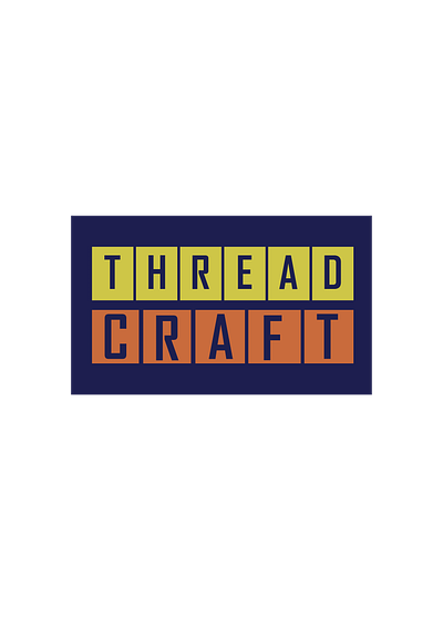 THREAD CRAFT branding graphic design logo