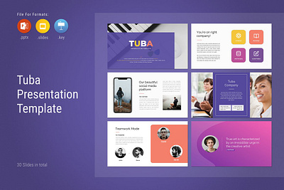 Tuba | PowerPoint Template template