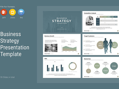 Business Strategy Presentation template