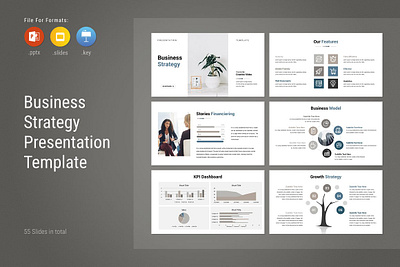 Business Strategy Presentation template