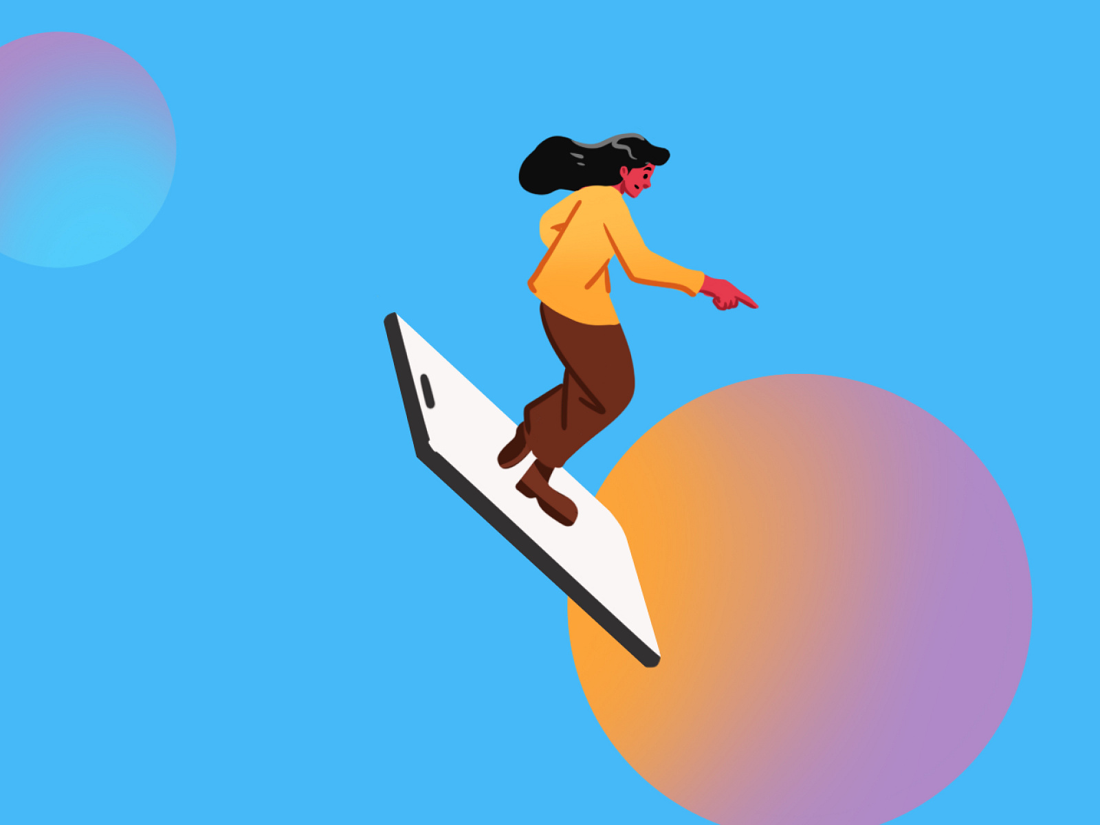 Floating by Revendeva on Dribbble