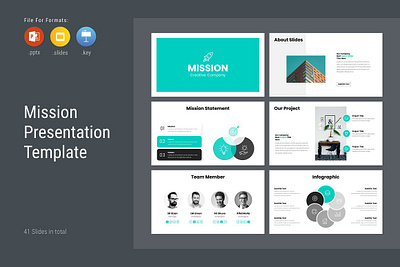 Mission | Presentation Template template
