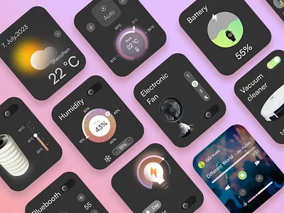 Apple Watch｜UI design applewatch branding design smarthome ui uidesign uiux watch weather