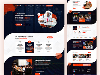 Top Business WordPress Theme agency business company corporate creative design graphic design it consulting it solution logo marketing software top business top graphic design top html top template top theme top website top wordpress wordpress