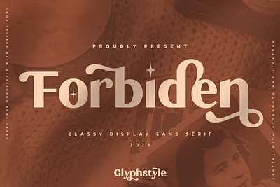 Forbiden Classy Sans Serif branding classy font font design luxury font sans font sans serif typography