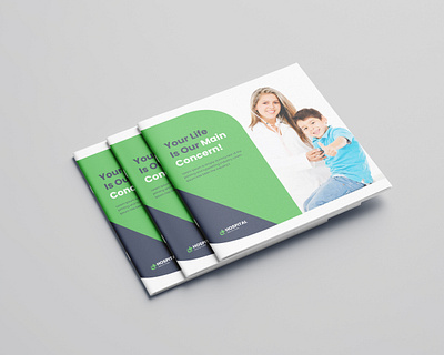 Medical & Healthcare business Brochure branding brochure business company profile graphic design lab unique