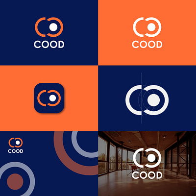 COOD Logo app branding design graphic design illustration logo typography ui ux vector