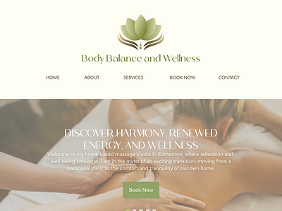 Body Balance and Wellness Website and Branding branding design graphic design logo ui ux web design website