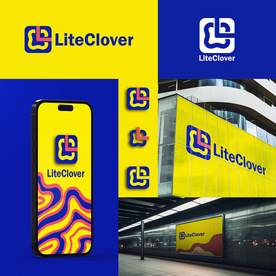 LiteClover Logo app branding design graphic design illustration logo typography ui ux vector