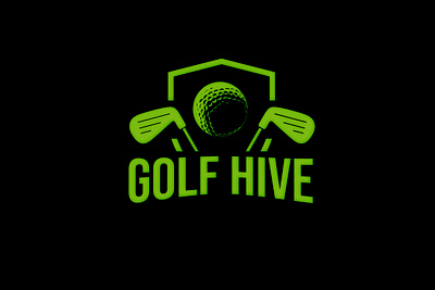 Logo Design for Brand Golf Hive golf ball logo golf logo golf shield logo logo logo design sports logo