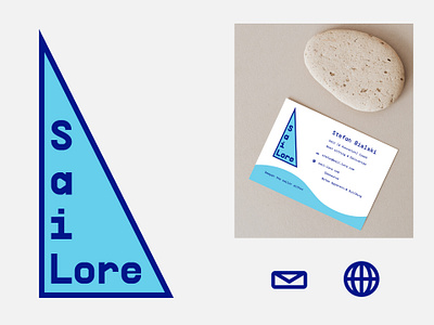 Sail-Lore identity beach branding custom design graphic design logo sail typography vector wave